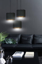 Висячая лампа HILDE 3 BL PREMIUM BLACK Black (1054/3PREM) — изображение 8