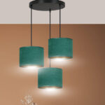 Висячая лампа HILDE 3 BL PREMIUM GREEN Black (1051/3PREM) — изображение 9