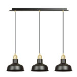 Висячая лампа IBOR 3 Black Black (1042/3)