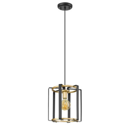 Висячая лампа Italux PND-44003-1-BK-GD Праймеро