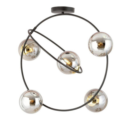 Висячая лампа STARDOM 5 BL GRAFIT Black-Gold (1292/5)