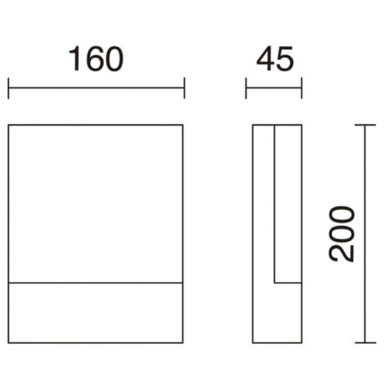 Наружная лампа 536A-L0106A-04 Pricedi Novolux