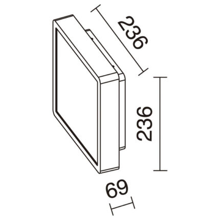 Наружная лампа 548B-L0118A-03 Blera Novolux