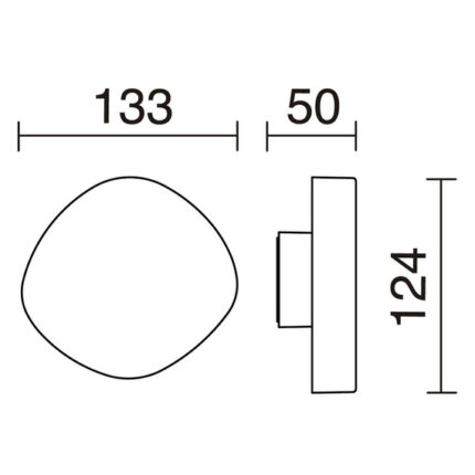 Наружная лампа 952A-L3107A-04 Облако Новолюкс