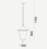 Лондон 4142BL Висячая лампа Norlys Hanging — изображение 3