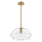 Lotus Elstead Lighting QN-LOTUS-P-HBR Chandelum