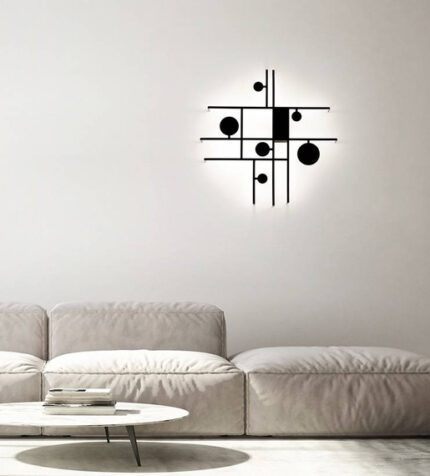 Оригинальное название: Black Axo Light Wall Lamp