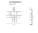 Оригинальное название: Black Axo Light Wall Lamp — изображение 3