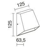 Novolux 445A-L0107A-04 Наружная настенная лампа — изображение 3