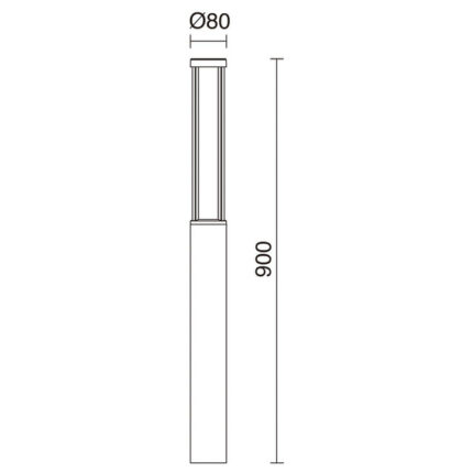 Novolux 848B-L0118A-04 Aday Outdoor стоячая лампа