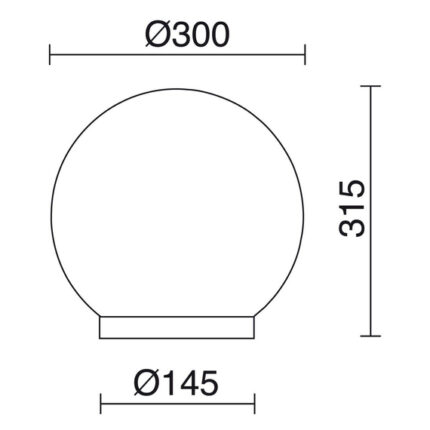 Novolux Vic L 345C-G05X1A-02 Внешний стоячий фонарь