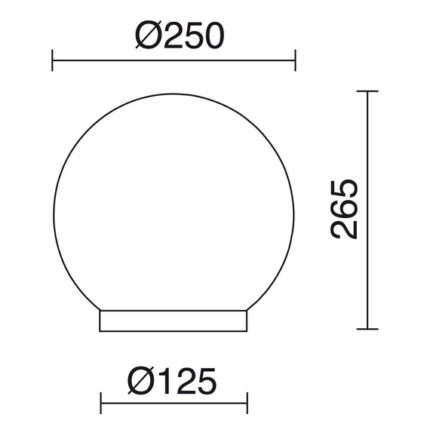 Novolux Vic M 345B-G05X1A-02 Внешний стоячий фонарь