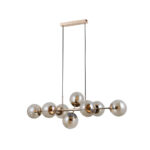 Висячий дом Italux PND-1098-8-GD Golden Molite