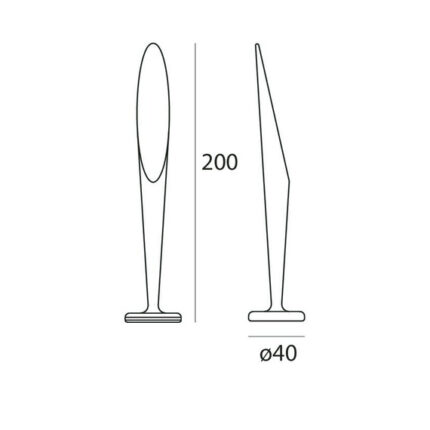 Светильник Peggy 15202 Freestanding IP44 White Line Light