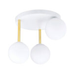 DOLCE Plafon 3 WH OPAL White-Gold (1261/3) — изображение 2