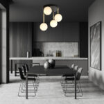 DOLCE Plafon 4 BL OPAL Black-Gold (1260/4) — изображение 3