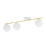 MONZA Plafon 3 WH OPAL white-gold (1253/3) — изображение 2