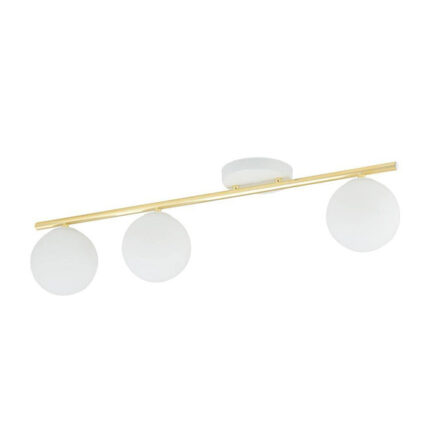 MONZA Plafon 3 WH OPAL white-gold (1253/3)