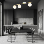 MONZA Plafon 3 WH OPAL white-gold (1253/3) — изображение 4