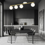 MONZA Plafon 4 WH OPAL white-gold (1253/4) — изображение 4
