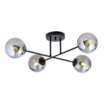 Roma Plafon 4 BL GRAFIT Black (1245/4)