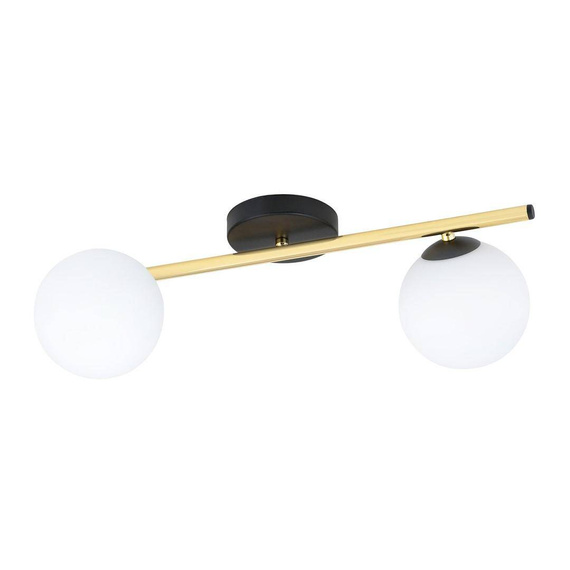 SPLENDI Plafon 2 BL OPAL Black-Gold (1248/2) SPLENDI Plafon 2 BL OPAL Black-Gold (1248/2) — изображение 1