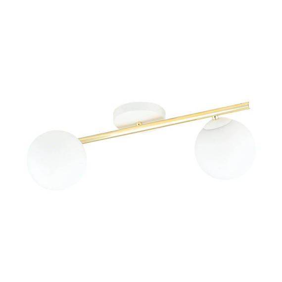 SPLENDI Plafon 2 WH OPAL white-Gold (1249/2) SPLENDI Plafon 2 WH OPAL white-Gold (1249/2) — изображение 1