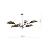 VENE 6 BLACK/GOLD Black (1158/6) — изображение 2