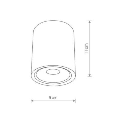 Спот Новодворский Эдесса Led M 9108 белый