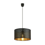 Висячая лампа ASTON 1 BLACK/GOLD Black (1148/1)