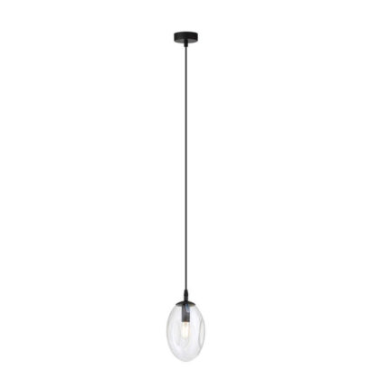 Висячая лампа ASTRAL 1 BL TRANSPARENT black (1265/1)