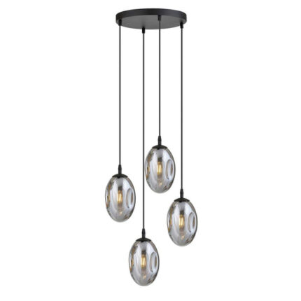 Висячая лампа ASTRAL 4 BL PREMIUM GRAFIT Black (1266/4PREM)