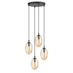 Висячая лампа ASTRAL 4 BL Honey PREMIUM Black (1267/4PREM) — изображение 2