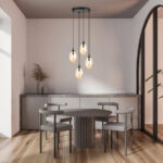 Висячая лампа ASTRAL 4 BL Honey PREMIUM Black (1267/4PREM) — изображение 3