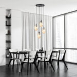 Висячая лампа ASTRAL 4 BL Honey PREMIUM Black (1267/4PREM) — изображение 4