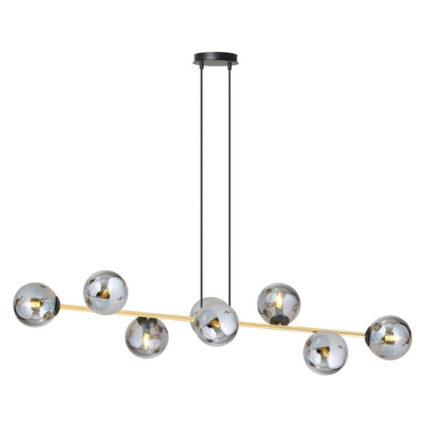 Висячая лампа GRAVIT 8 BL GRAFIT Black-Gold (1237/8)
