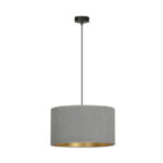 Висячая лампа HILDE 1 BL GRAY Black (1050/1)