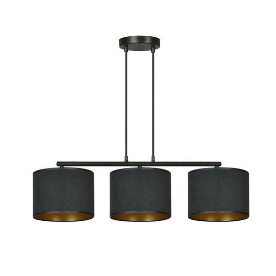 Висячая лампа HILDE 3 BL BLACK Black (1054/3) Висячая лампа HILDE 3 BL BLACK Black (1054/3) — изображение 1