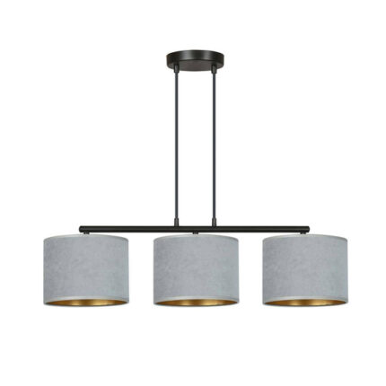 HILDE 3 BL GRAY лампа черная (1050/3)