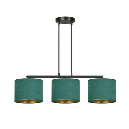 Висячая лампа HILDE 3 BL GREEN Black (1051/3)