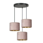 HILDE 3 BL PREMIUM ROSE лампа черная (1053/3PREM)