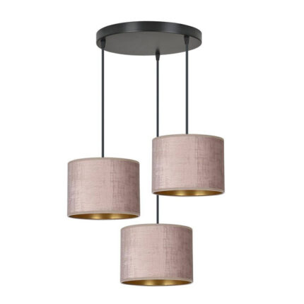 HILDE 3 BL PREMIUM ROSE лампа черная (1053/3PREM)