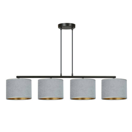 Висячая лампа HILDE 4 BL GRAY Black (1050/4)