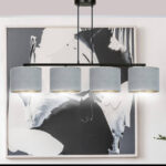 Висячая лампа HILDE 4 BL GRAY Black (1050/4) — изображение 7