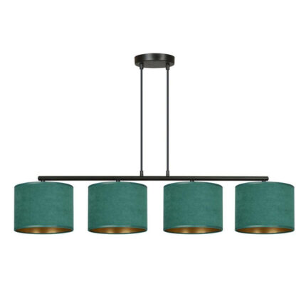 Висячая лампа HILDE 4 BL GREEN Black (1051/4)