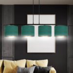 Висячая лампа HILDE 4 BL GREEN Black (1051/4) — изображение 7