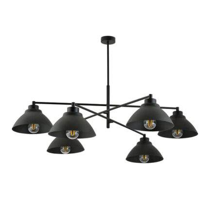 Висячая лампа AVERICK 6 BLACK white (1211/6)