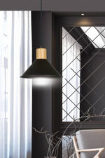 Висячая лампа ROWEN 1 BLACK Black (1044/1) — изображение 10