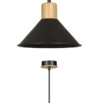 Висячая лампа ROWEN 1 BLACK Black (1044/1) — изображение 4