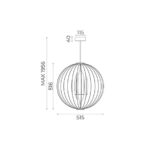 Линия Зума ORB 7510244 Висячая лампа — изображение 2